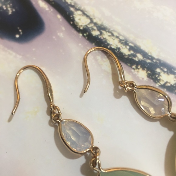 Saks Ava & Aiden Aventurine Earrings - Picture 4 of 10